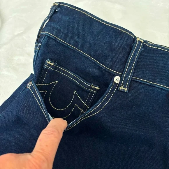 TRUE RELIGION Men's Rocco Single Needle Relaxed Skinny Jeans—NWT—34/32 - Picture 5 of 16